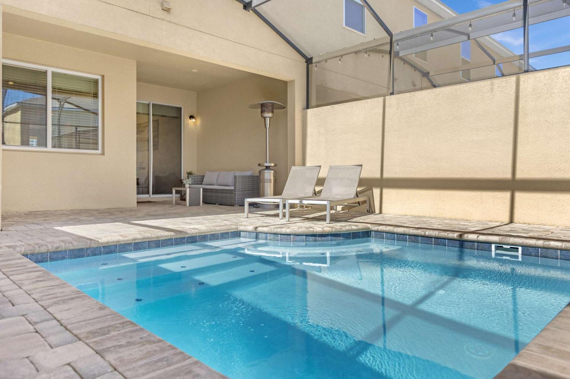 4Br Villa Home With Private Pool Near Disney Kissimmee Eksteriør billede